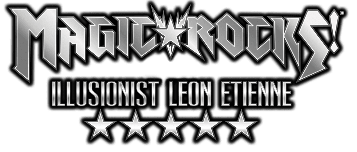 Magic Rocks! Starring Illusionist Leon Etienne Logo